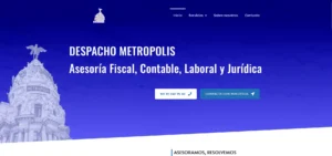 Realizado diseño web completo de esta Asesoría de Madrid.